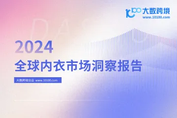 大数跨境：2024全球内衣市场洞察报告