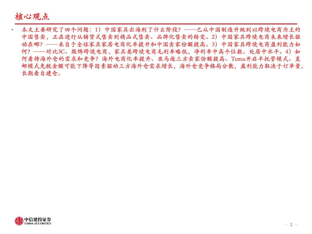 跨境电商行业中国家具出海：从制造走向跨境电商销售品牌化进行中_大数跨境