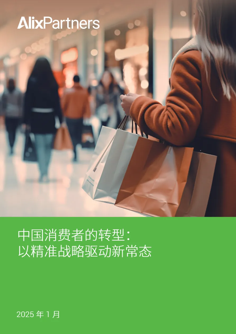 艾睿铂AlixPartners2025中国消费者的转型报告以精准战略驱动新常态17页_大数跨境