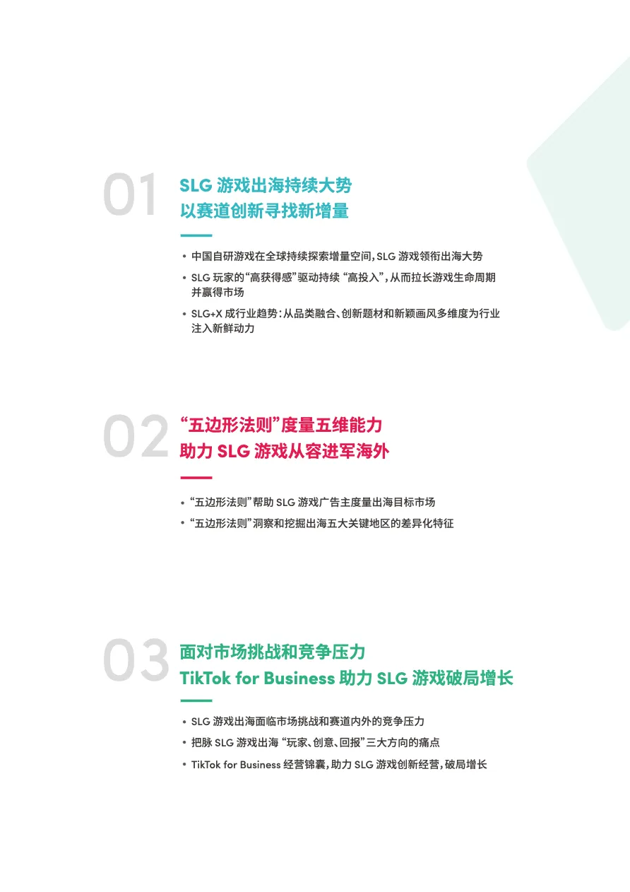 凯度TikTokforBusiness2023年SLG游戏出海营销增长白皮书   - 跨境电商报告 - 大数跨境