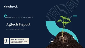 PitchBook-2022年三季度Agtech报告(英)-2022.12-12页