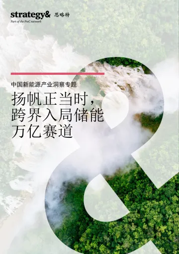 中国新能源产业洞察专题:扬帆正当时,跨界入局储能万亿赛道-16页