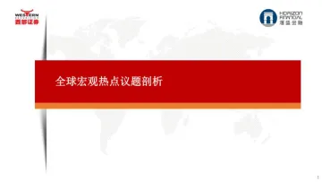 全球宏观热点议题剖析-20220610-西部证券-35页