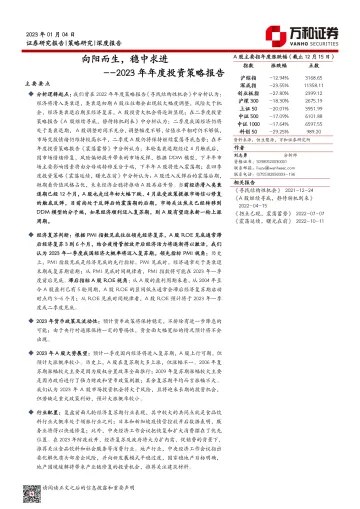 2023年年度投资策略报告:向阳而生,稳中求进-20230104-万和证券-25页