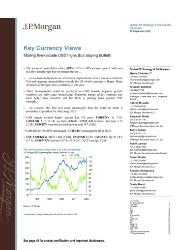 JPM-key currency views