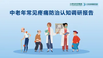 中老年常见疼痛防治认知调研报告-15页
