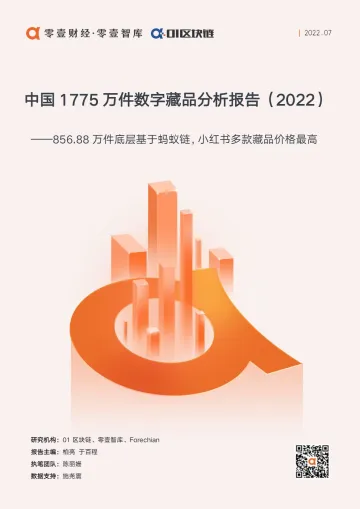 中国1775万件数字藏品分析报告(2022)-01区块链 零壹智库-13页