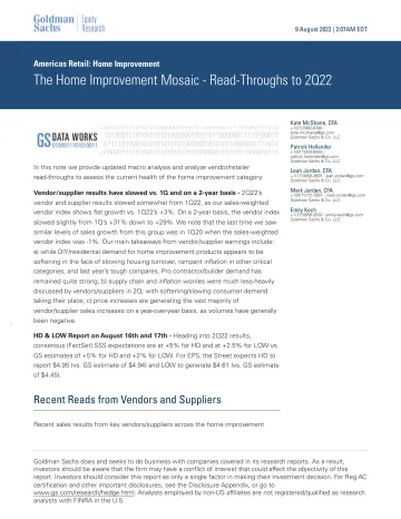 Americas Retail_ Home Improvement_ The Home Improvement Mosaic - Read-Throughs to 2Q22(1)
