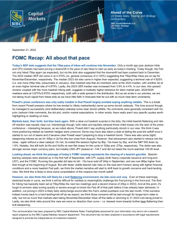 FOMC Recap_ All about that pace_20220921