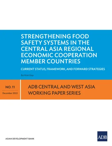亚开行-加强中亚区域经济合作成员国的食品安全体系：现状、框架和未来战略（英）-2022.12-59页