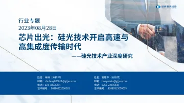 硅光技术产业深度研究：芯片出光，硅光技术开启高速与高集成度传输时代-国泰君安-2023.8.28-51页