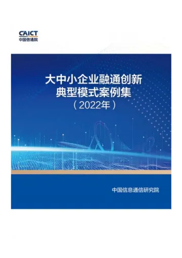 大中小企业融通创新典型模式案例集(2022年)-179页-WN9