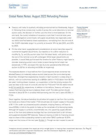 Global Rates Notes_ August 2022 Refunding Preview(1)