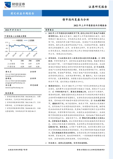 2022年上半年债券违约专题报告:债市违约复盘与分析-20220701-财信证券-25页