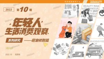 2022年轻人生活消费观察系列研究-萌宠依赖篇-克劳锐-58页