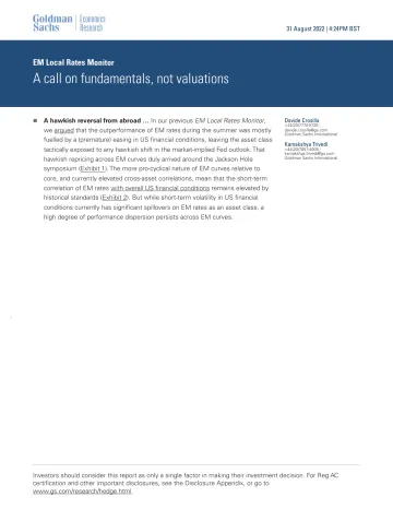 EM Local Rates Monitor_ A call on fundamentals, not valuations(1)