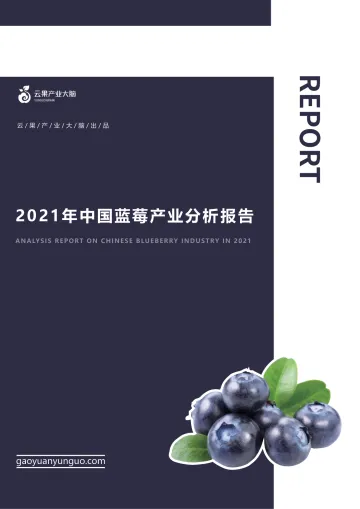 云果-2021年中国蓝莓产业分析报告-56页