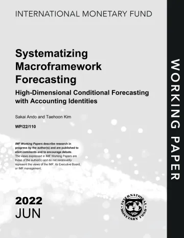 IMF-系统化宏观框架预测:具有会计恒等式的高维条件预测(英)-2022.6-25页