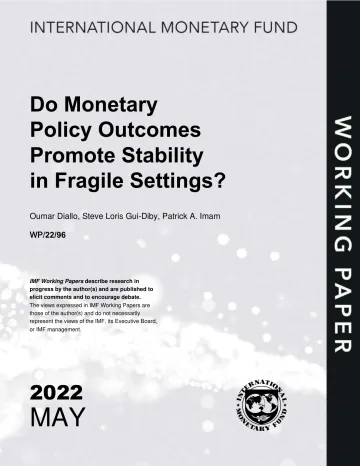 IMF-货币政策成果是否能促进脆弱环境下的稳定？（英）-2022.5-55页