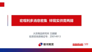 宏观利多消息密集，锌现实供需两弱-20221113-银河期货-24页
