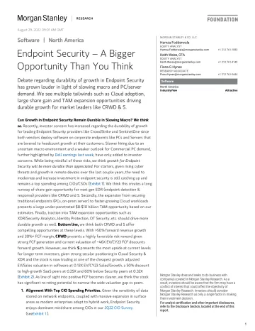 Software Endpoint Security – A Bigger Opportunity Than You