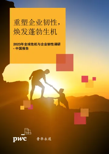 《2023年全球危机与企业韧性调研中国报告》-24页