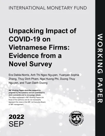 IMF-新冠肺炎对越南企业的影响:来自一项新调查的证据(英)-2022.9-30页
