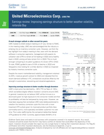 United Microelectronics Corp. (2303.TW)_ Earnings review_ Improving earnings structure to better weather volatility; reiterat...(1)