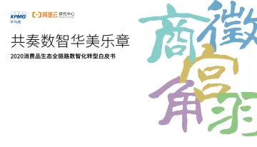 2020消费品生态全链路数智化转型白皮书