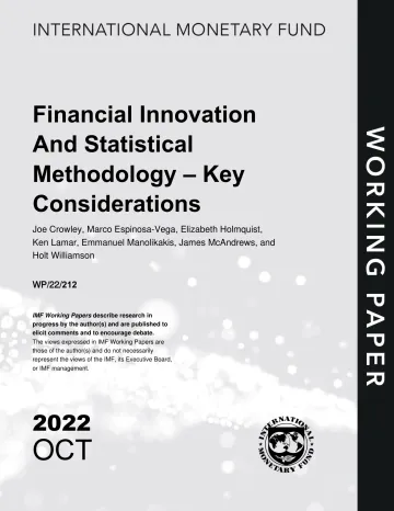 IMF-金融创新和统计方法指导的关键考虑因素(英)-2022.10-63页