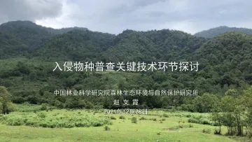 入侵物种普查关键环节探讨-16页