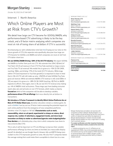 2022-10-18-Morgan Stanley-Internet Which Online Players are Most at Risk from CTVs G...-98769950
