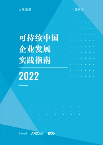BCG&APEC-可持续中国企业发展实践指南-2022-87页