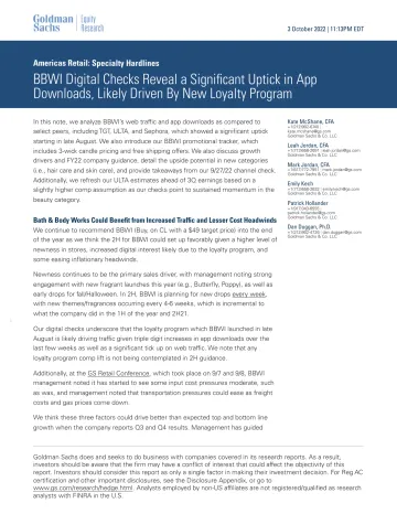 Americas Retail_ Specialty Hardlines_ BBWI Digital Checks Reveal a Significant Uptick in App Downloads, Likely Driven By New ...(1)