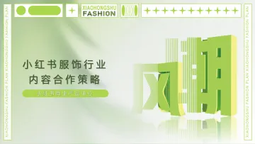 小红书服饰行业内容合作策略-34页-WN8