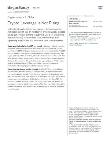 Cryptocurrency _ Global Crypto Leverage is Not Rising_