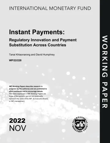 IMF-即时支付:各国的监管创新和支付替代(英)-2022.11-27页