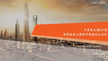 中资美元债8月报:投资级美元债跨市场套利正当时-20220804-平安证券-19页