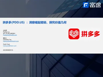 拼多多:洞察崛起密码,探究价值几何-41页-WN8