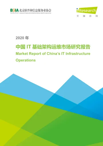 2020年中国IT基础架构运维市场研究报告