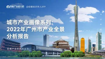 2022年广州市产业全景分析报告-111页