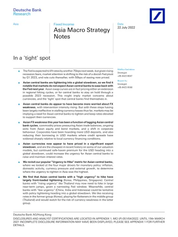 DB-Asia Macro Strategy Notes In a tight spot