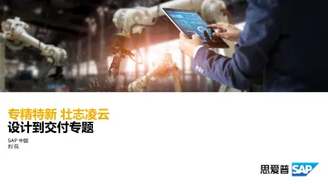 SAP+专精特新+壮志凌云——设计到交付专题(中文)