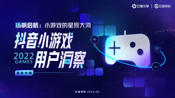 2022小游戏用户洞察报告-巨量算数-36页