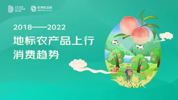 2018-2022地标农产品上行趋势分析-32页