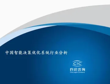 灼识咨询-中国智能决策优化系统行业分析-14页