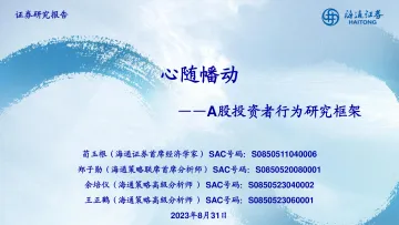 A股投资者行为研究框架:心随幡动-20230831-海通证券-38页