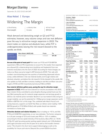 2022-09-29-AKZO.AS-Morgan Stanley-Akzo Nobel Widening The Margin-98488377