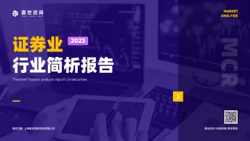 嘉世咨询《2023证券业发展简析报告》PDF-17页