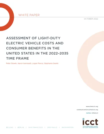 ICCT+2022-2035年美国轻型电动汽车成本和消费者利益评估-47页